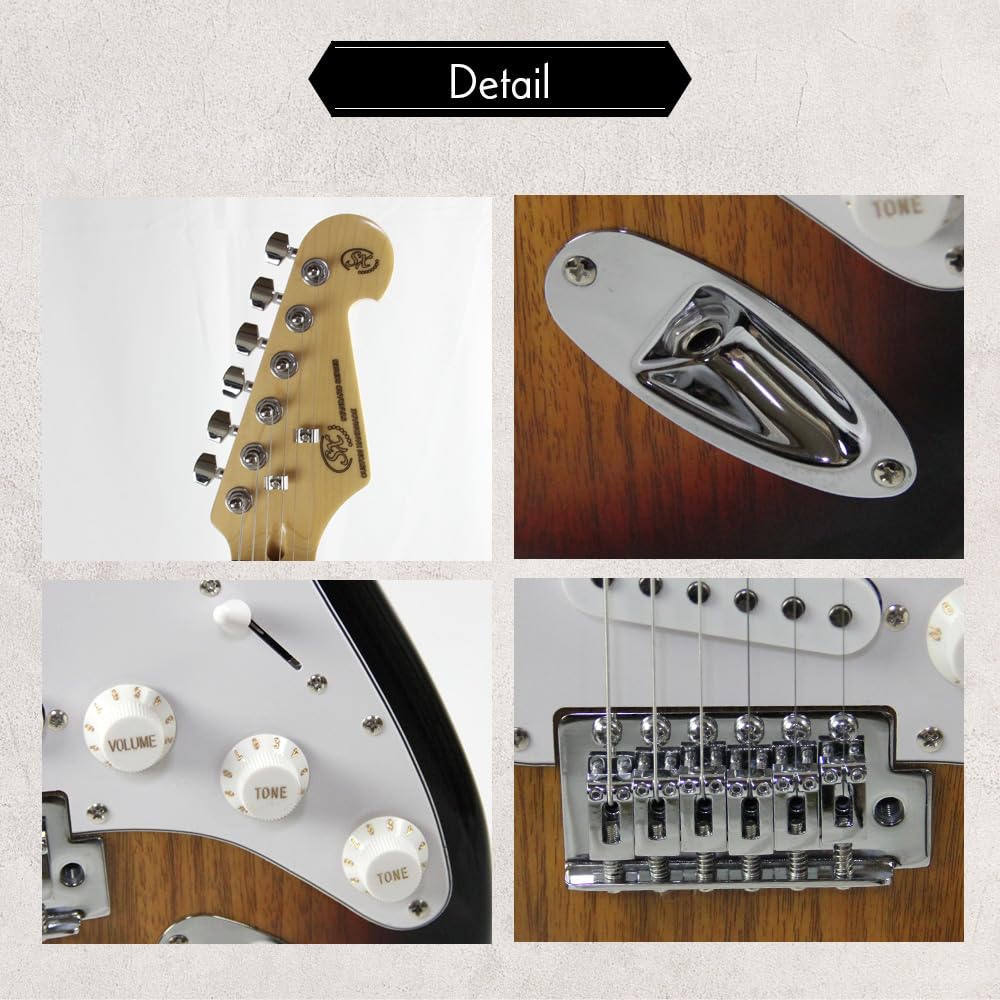 SX Электрогитара ST Типа ED1 3TS (SX)