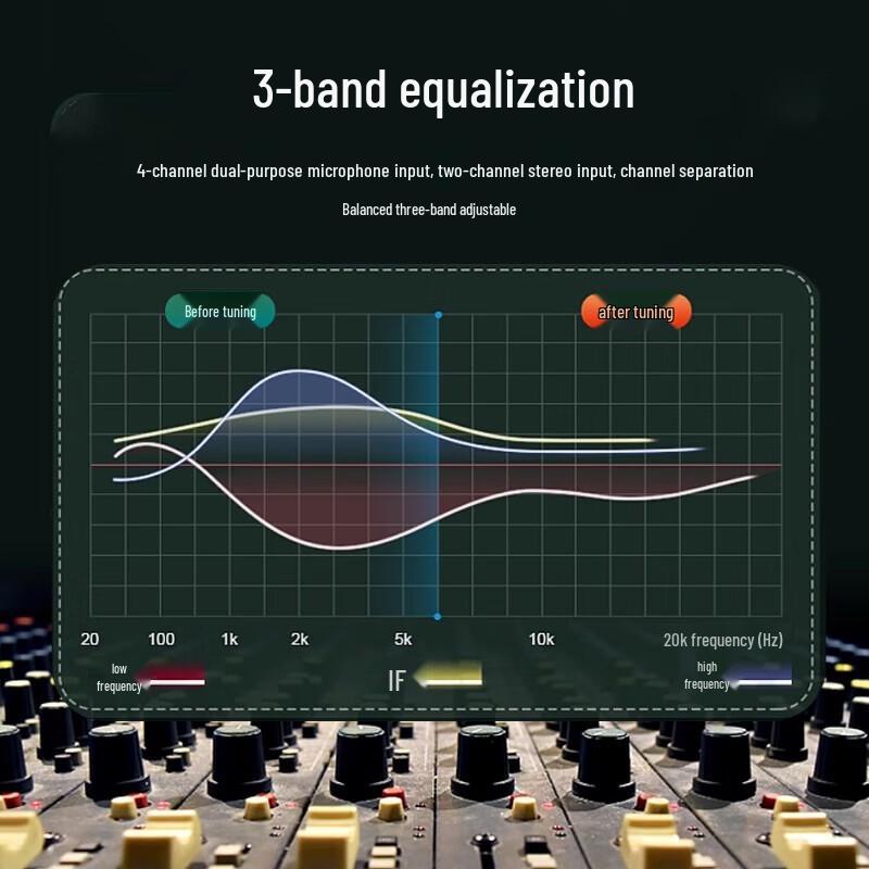Huido Professional Audio Mixer Console (CN version)
