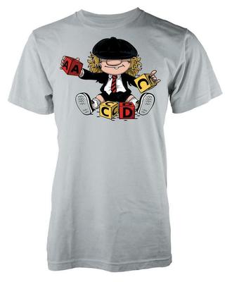 Детские футболки унисекс Acdc Angus Building Bricks для взрослых