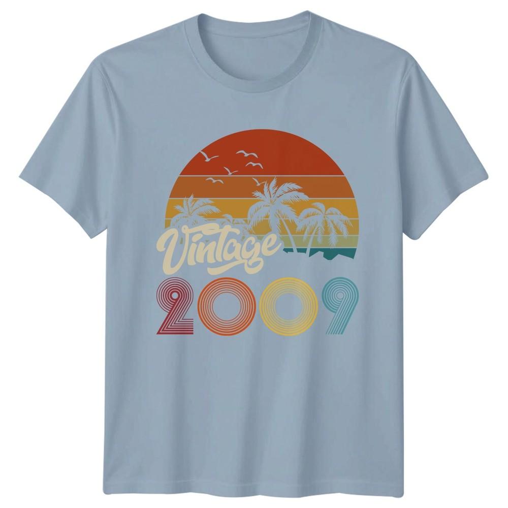 17th Birthday TShirt Vintage 2009 Birthday Party Gift Retro Tee For Unisex Unisex