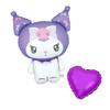 BALLOON DAYS Вырезанные воздушные шары с изображением Hello Kitty, Kuromi, My Melody, Cinnamoroll и Tuxedo Sam (Бонусный шарик в комплекте) Идеально подходит для дней рождения,