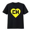 Colorful El Chapulin Colorado Heart Print T Shirt Inspired by La Vecindad Mexico Chavo Tv Series vintage Washed streetwear