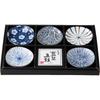 Small Serving Set of Diameter X Five Aizome Small Plates Set of Mino Made In Japan Ale-net Plates, Plates, 5, 9.8 (Height) 2cm, Collection, 5,