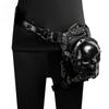 Skull Motorcycle Waist Bag Unisex Motorcycle Crossbody Bag for French Dark Punk