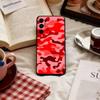 Bright Camouflage Pattern Phone Case Soft black For Samsung S25,S24,S21,S22,S23,S30,Ultra,S20,Plus,Fe,Lite