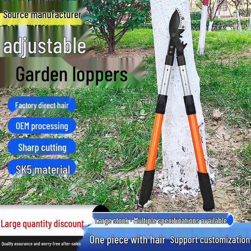 Heavy Duty Extendable Pruning Shears - SK5 Coarse Branch & Fruit Tree Pruner for Landscaping & Gardening