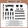 Metal Shock Absorber Mount RC Car Parts Modification Spare Part Professional Replacement Upgrades