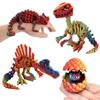 Реалистичные шарнирные игрушки-динозавры - 3D-печатные подвижные модели животных на суставах, классный офисный декор для детской комнаты