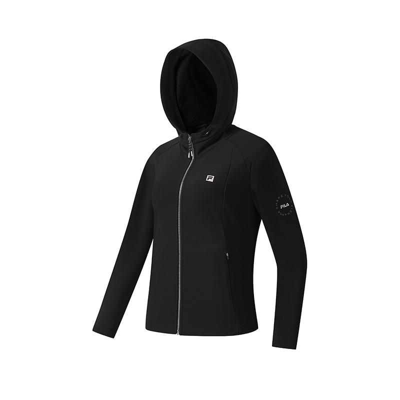 Новые фитнес-куртки FILA Женские Насыщенный черный A11W541503FBK