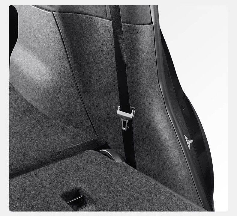 Tesla Model Y Trunk Corner Protector Panels - Flocked Interior Accessories for Both Sides