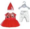 Одежда для кукол Zapf Creation Baby Born Праздничное платье На Рождество Для куклы 43 см 836118