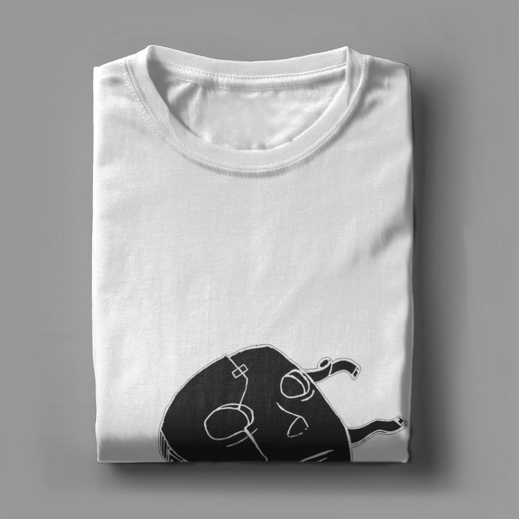 Футболка из 100% хлопка с дизайном маски Салли для мужчин, пляжная уличная одежда, футболки с круглым вырезом, модные футболки, топы оверсайз с принтом