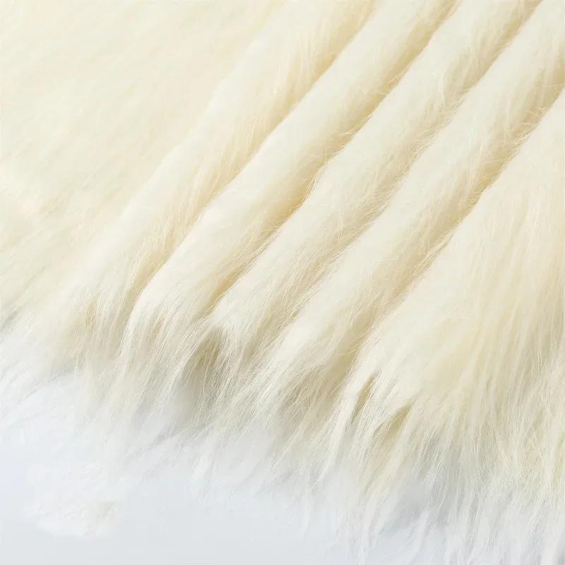 12 см 100x180 см искусственный плюшевый мех ткань для реквизита для фотографий своими руками стул декоративный фон плюшевый коврик игрушка для животных кукольная ткань