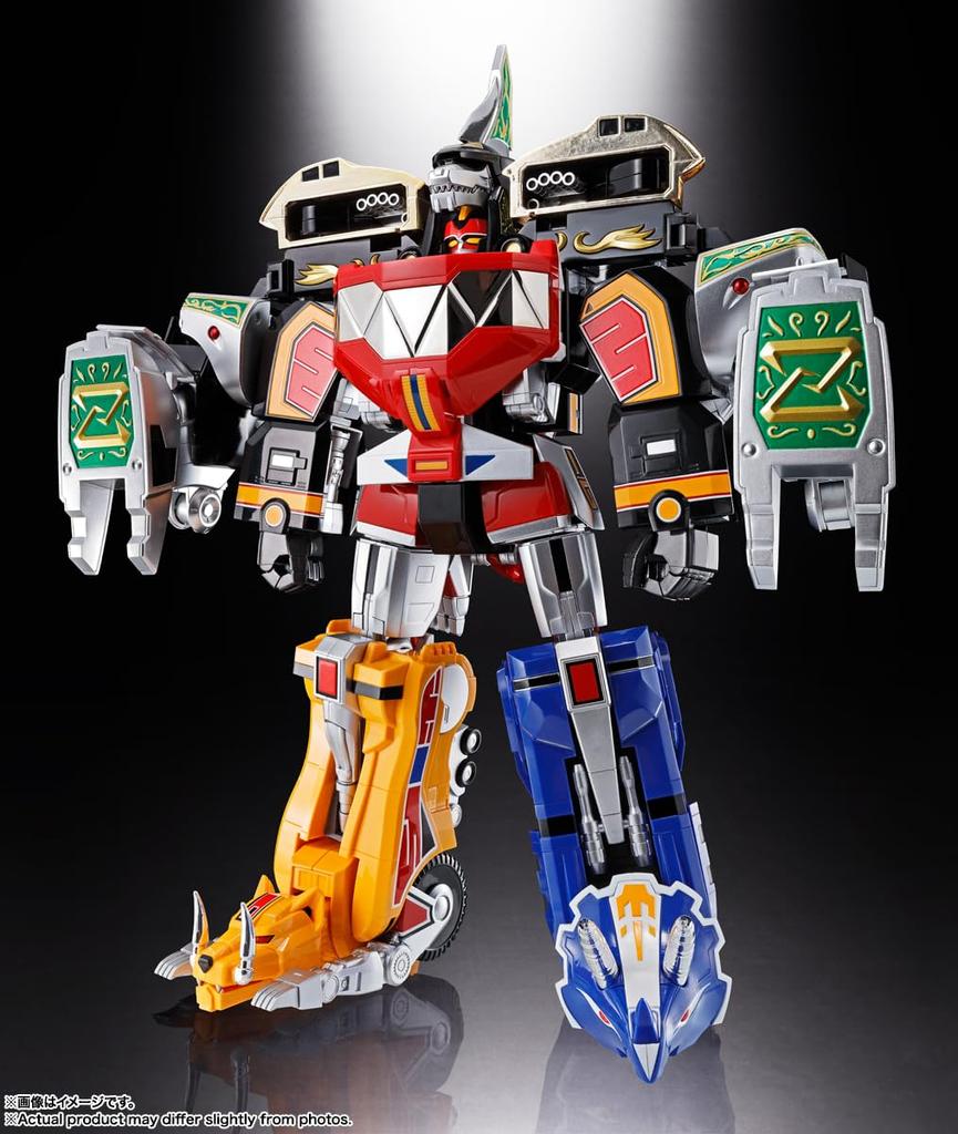 TAMASHII NATIONS Душа Чогокина Динозавр Сентай Зюрэнгер Дзюутэй Дайдзюшин Дайдзюшин Дракон Цезарь 260 мм окрашенная подвижная фигурка GX-72 и GX-78