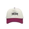 2pcs/set Adjustable Mom Dad Baseball Cap Letter Embroidered Couple Cap Baseball Hats  For Man Women