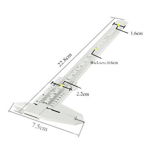 150MM Caliper Measuring Tool Accurate Measurement Vernier Caliper for DIY Household