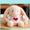 Adorable Plush Bunny Doll Soft Rabbit Stuffed Toy Ideal Birthday Gift For Couples