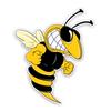 13 см Свирепая пчела Наклейки на автомобильные товары Солнцезащитный и водонепроницаемый чехол Царапины Аксессуары Наклейка Стильная, Милая, ПВХ