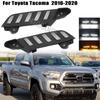Светодиодные дневные ходовые огни DRL для Toyota Tacoma 2016 2017 2018-2022 12 В дневные огни автомобиля желтый указатель поворота авто