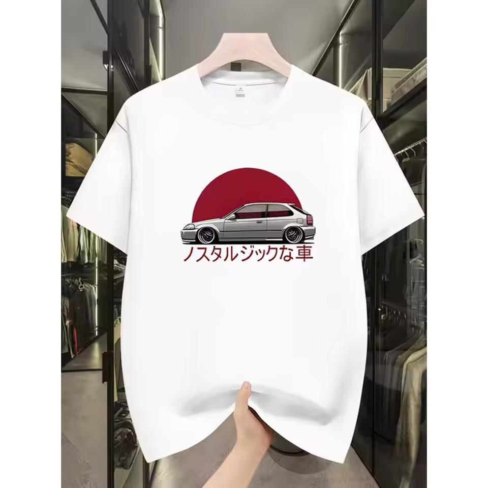 Loose Short Sleeved T Shirt Popular Trendy Mens 2025 Round Neck T Shirt Versatile