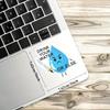 Drink Your Water or Else Sticker, Water Bottle Sticker, Funny Stickers, Cute Stickers, Laptop Sticker, Stickers, Sticker for Laptop