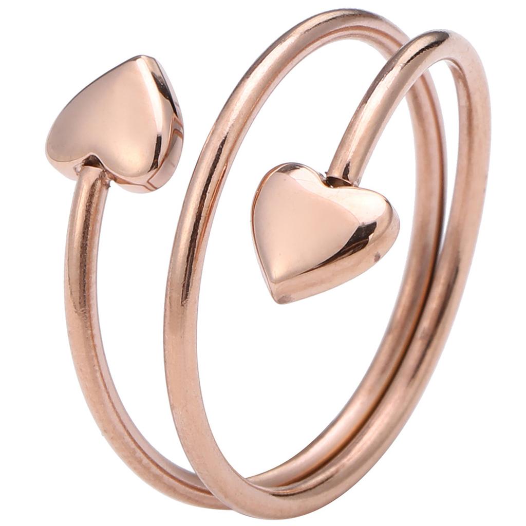Stainless Steel Rings For Women Energy Lymphatic Drainage Magnets Finger Rings Great Present Idea