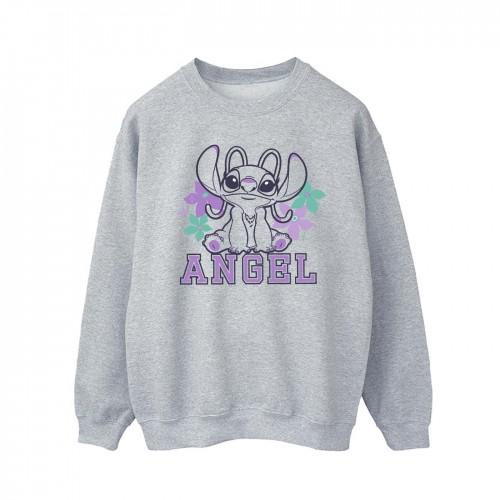Disney Mens Lilo & Stitch Angel Sweatshirt