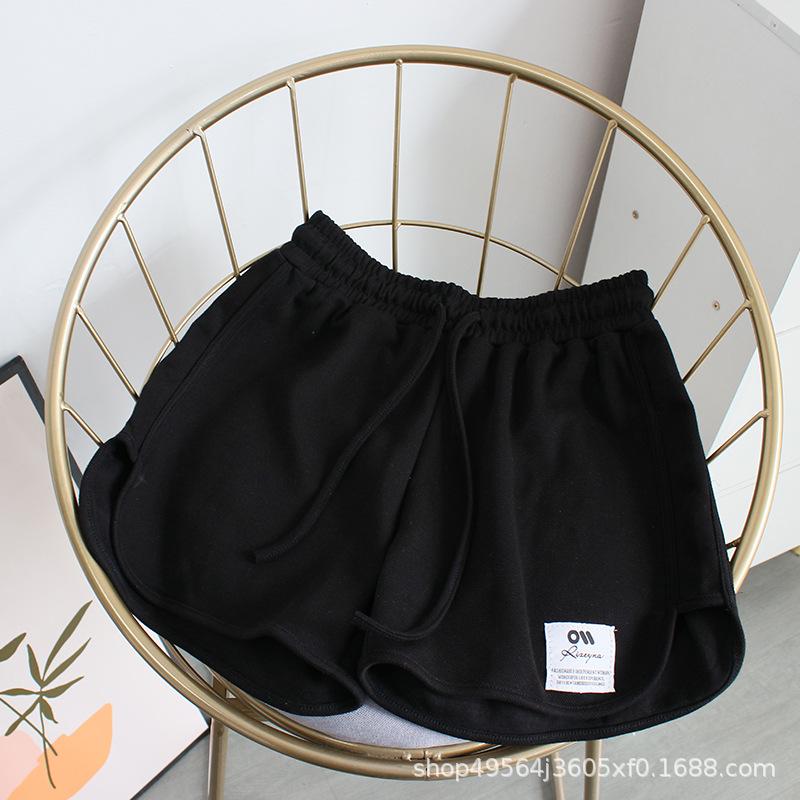 Повседневные спортивные шорты женские летние тонкие свободные тонкие талии шорты для дома широкие брюки