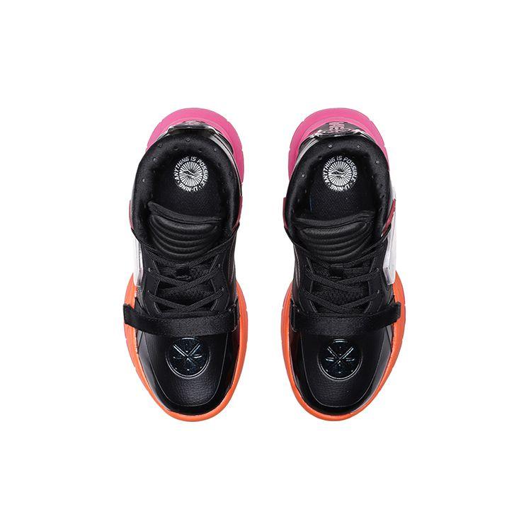 Баскетбольные кроссовки Li Ning Youth Mid-Top, детские кроссовки, черные YKBQ054-1