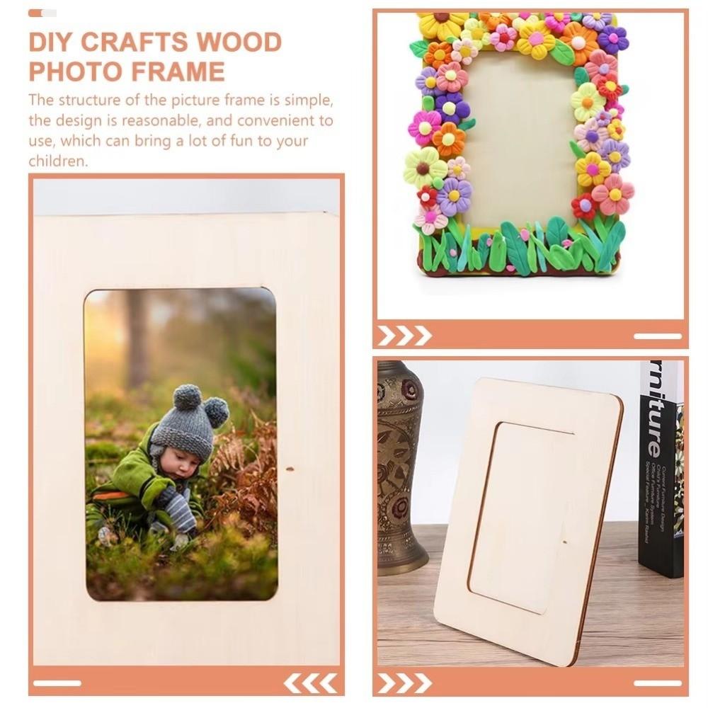 6inch Picture Frames Standing Photo Postcard DIY Photo Frames Home Table Decoration