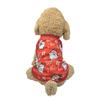 Christmas Dog Vest Pet Clothes For Small Dogs Cats Costume New Year Puppy Shirt Apparel Chihuahua French Bulldog Pug Pet Outfits