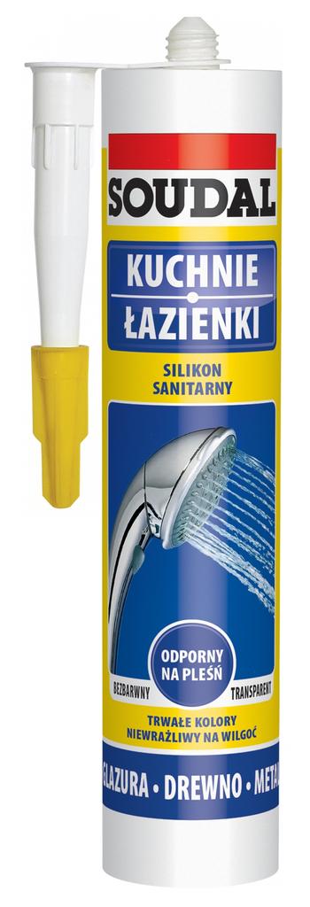 SANITARY SILICONE CLEAR 280ML - SIL S SO BE