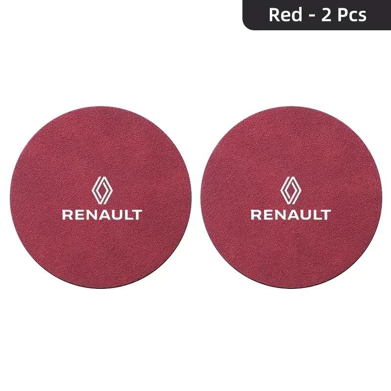 2PCS Car Coaster Cup Holder Anti-slip Accessories For Renault DACIA Fluence Scenic Loguna Logan Twingo Clio Captur ZEO NN38