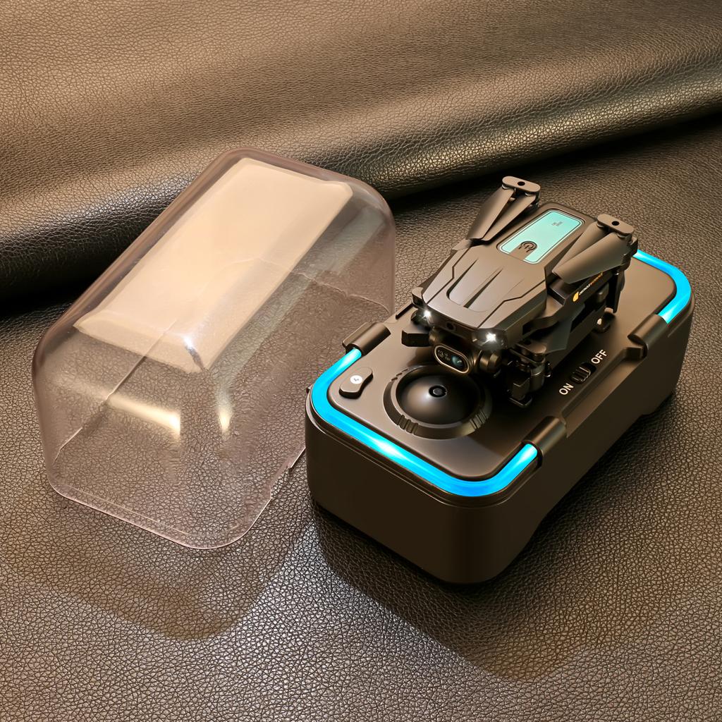 Мини-дрон с дистанционным управлением и двойной камерой 4K Складной безголовый дрон с функцией предотвращения препятствий