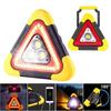3-in-1 Solar Car Emergency Triangle Warning Light, Portable Breakdown Alarm Lamp, Safety Flashing Light for Camping & Working