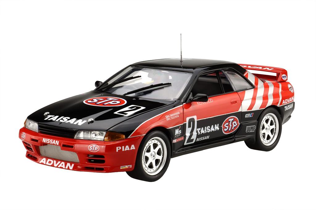 Fujimi Model AXES Series Skyline Taisan Black 1/12 No.4 GT-R STP'92 Gr.A (БНР32) ТОПОР-4