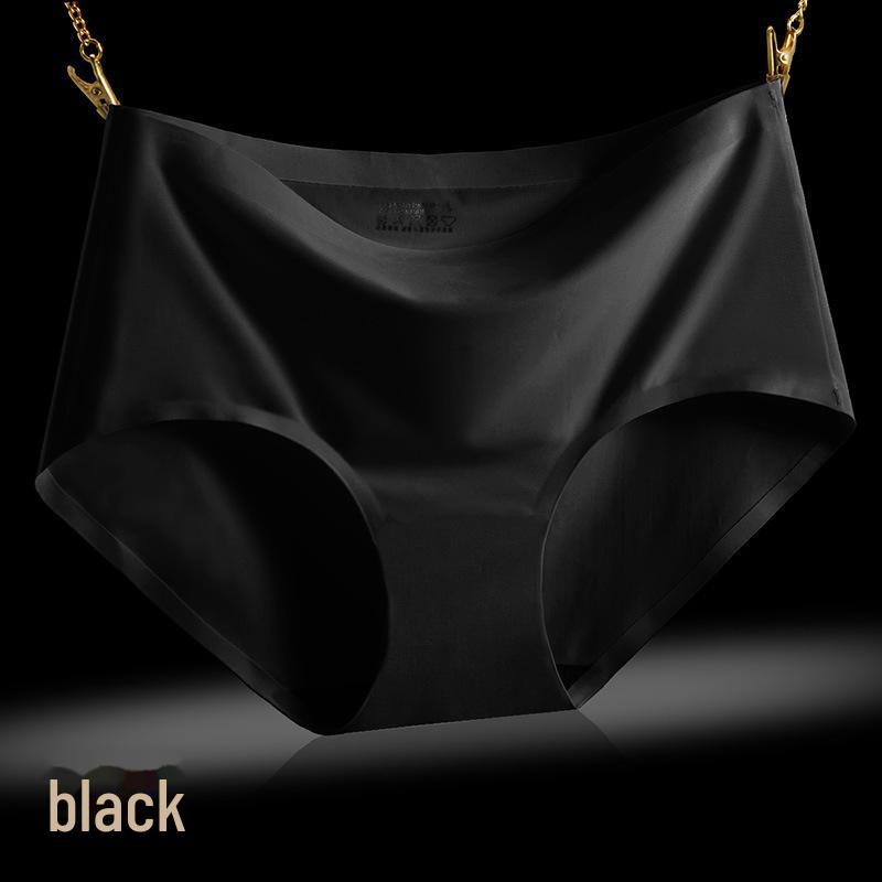 Женские бесшовные трусики Ice Silk со средней посадкой - сексуальные, большой размер в наличии