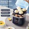 220V Multi-functional Egg Steamer Food Cooker Household Egg Boiler for Breakfast with Automatic Power-off for Home Kitchen