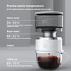 Electric Coffee Maker Portable Mini Coffee Machine 304 Stainless Steel Hand Rushing Coffee Pot for Travel Portable Home Brew Pot