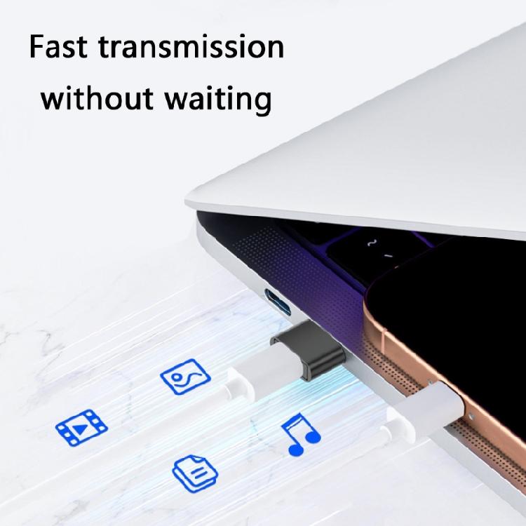 Металлический адаптер Type C на USB 3.1 10 Гбит/с Карманный адаптер для зарядки Несколько размеров Обновления для быстрой передачи данных и зарядки