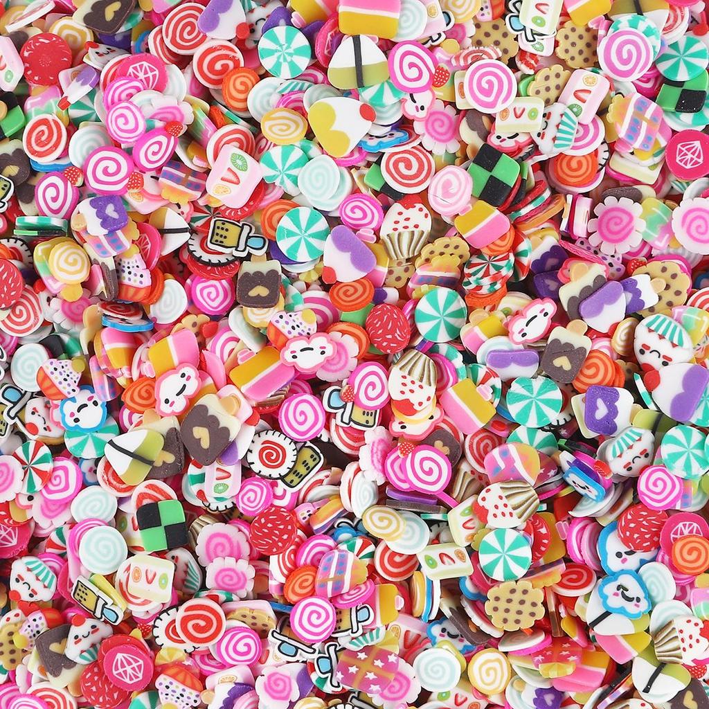 1000 шт., полимерная глина, цветы, поделки, плоская задняя часть, скрапбукинг, украшения, наклейки для ногтей, художественное украшение, аксессуары «сделай сам»