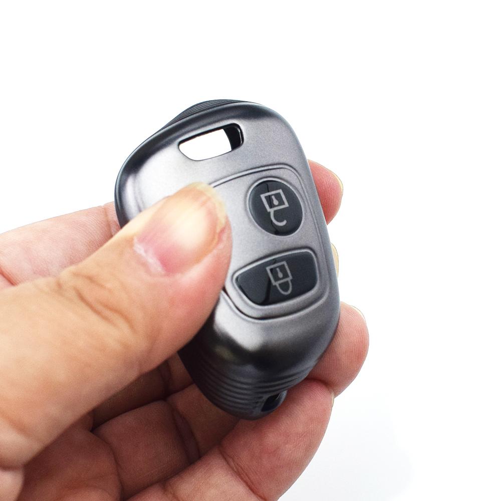 Чехол для ключа автомобиля из ТПУ цвета «оружейный серый» Держатель брелока для Citroen C2 C1 C3 Berlingo Xsara Для Peugeot 206 207 107 307 406 для Toyota Aygo Corolla