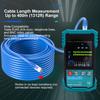 Network Cable Tester with POE Voltage Detection, Wire Tracker, RJ45 Length Measurement (400m), Cable Continuity Test,