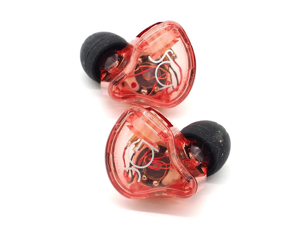 Наушники-гибриды SoundsGood розовые SE01 PI [] 1BA+1DD внутриканальные