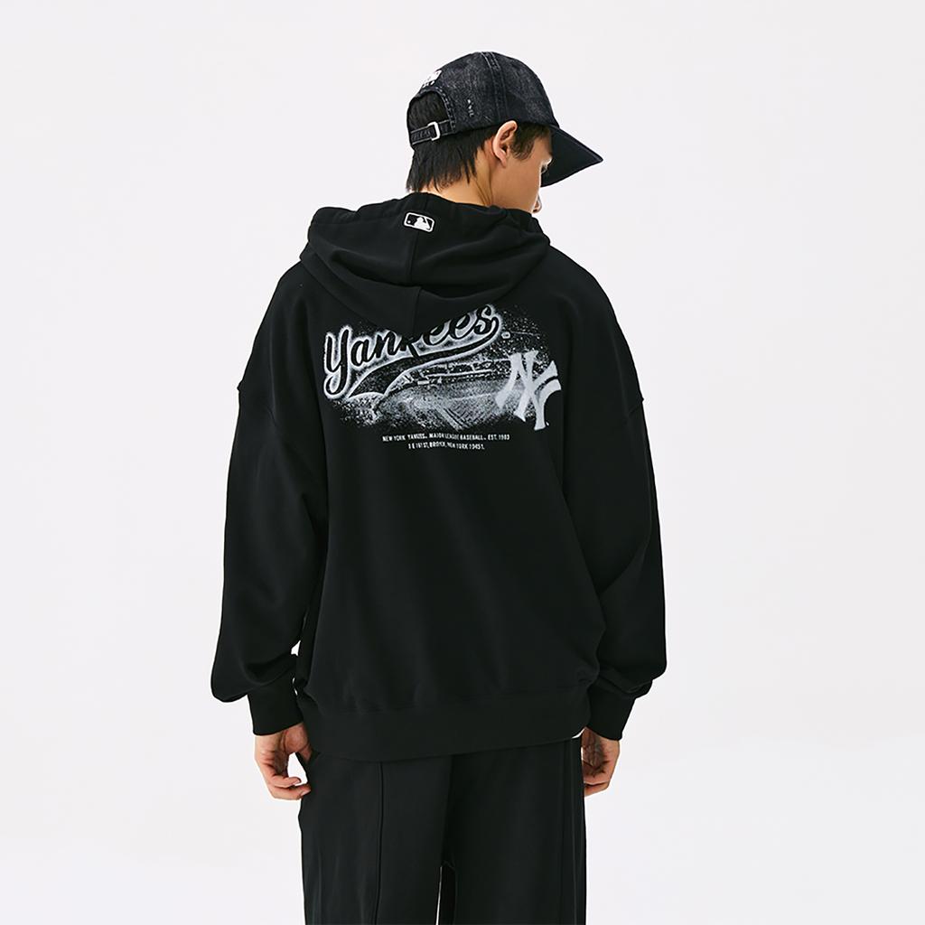 New MLB New York Yankees Basic Collection 25FW Sweatshirt Unisex Standard 3AHDB1354-50BKS