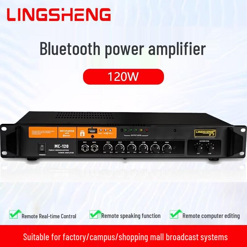 LINGSHENG Bluetooth PA Система Усилитель мощности CN вилка (адаптер в комплекте)