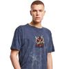 Черная футболка унисекс для взрослых Adam Atom Smasher Acid Wash