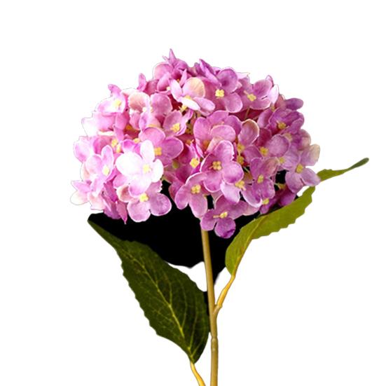 Artificial Flower 3D Faux Blossoms Reusable Fake Flower with Stem for Living