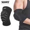 Aolikes 1Pair Knee Elbow Pads, Thick Sponge Collisioned Kneepads For Work, Basketball Wrestling Football Volleyball Cycling