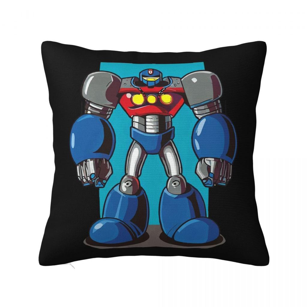 Casual Tetsujin Robot Square Pillowcase Pillow Cover Polyester Cushion Decor Comfort Throw Pillow for Home Bedroom